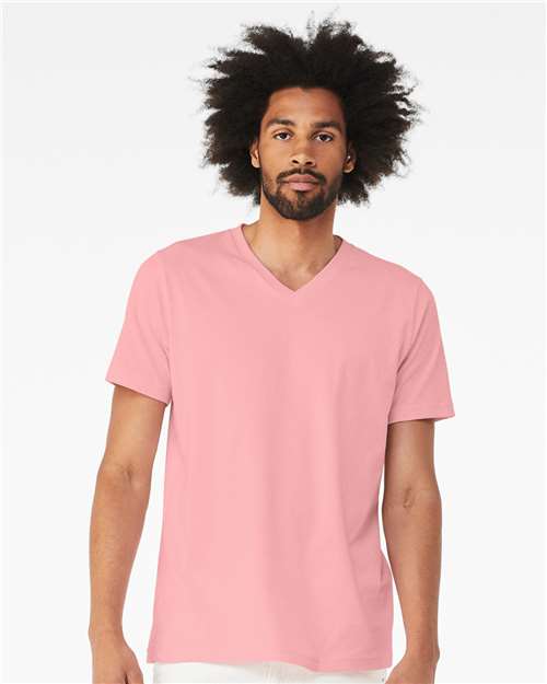 Unisex Jersey V-Neck Tee - 3005