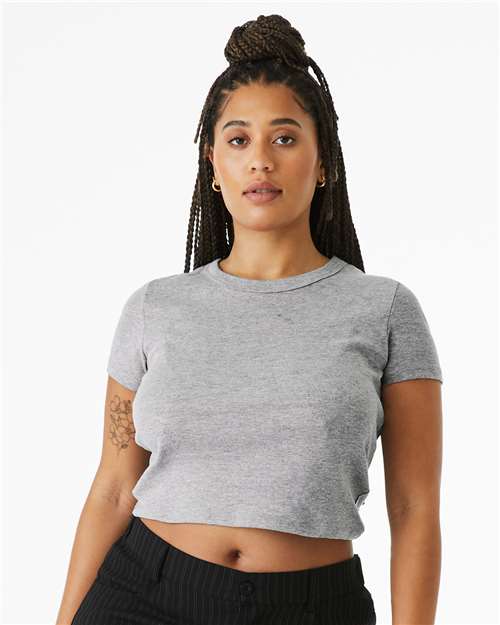 Women's Micro Rib Baby Tee - 1010