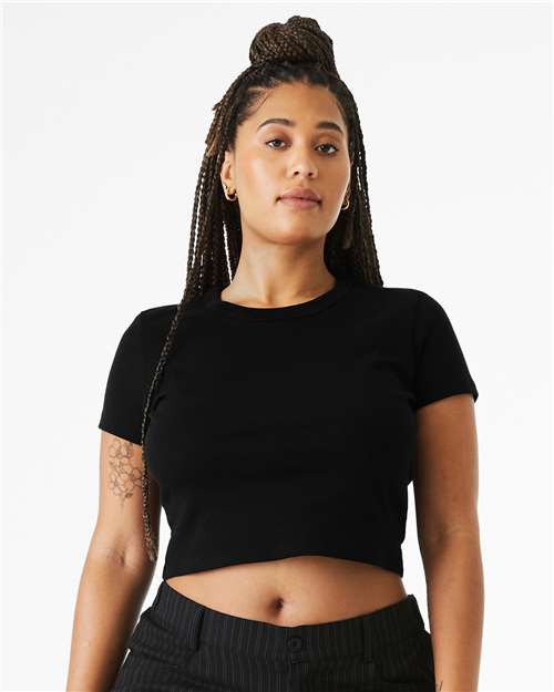 Women's Micro Rib Baby Tee - 1010