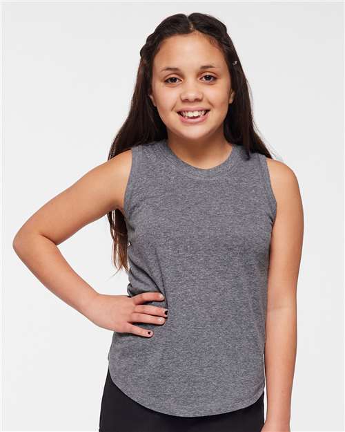 Girls' Relaxed Fine Jersey Tank - 2692