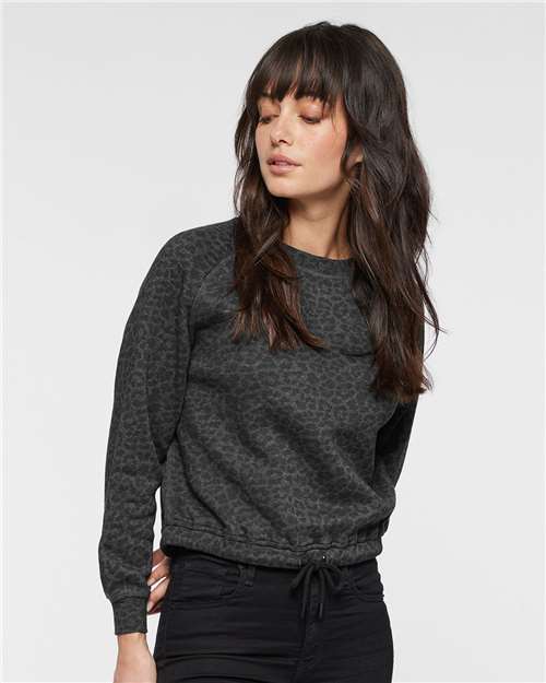 Women's Relaxed Boxy Crewneck Sweatshirt - 3528