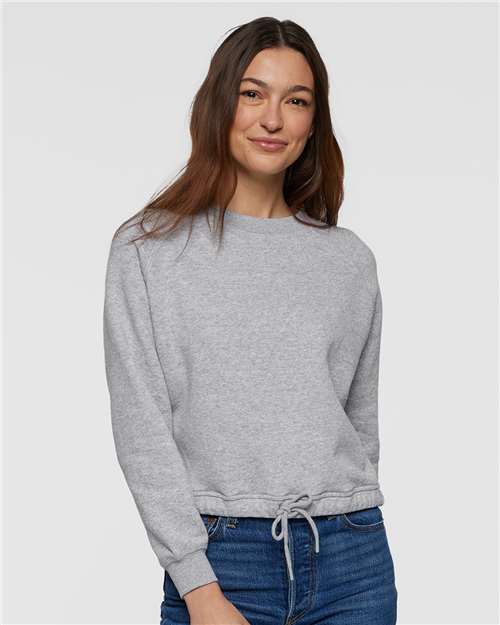 Women's Relaxed Boxy Crewneck Sweatshirt - 3528