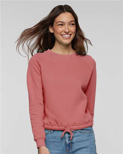 Women's Relaxed Boxy Crewneck Sweatshirt - 3528