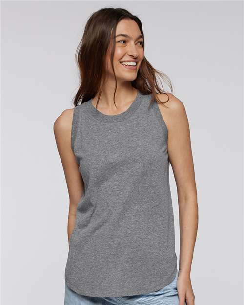 Women's Relaxed Fine Jersey Tank - 3592