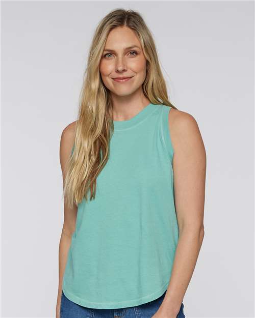 Women's Relaxed Fine Jersey Tank - 3592