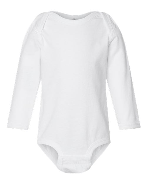 Infant Fine Jersey Long Sleeve Bodysuit - 4421