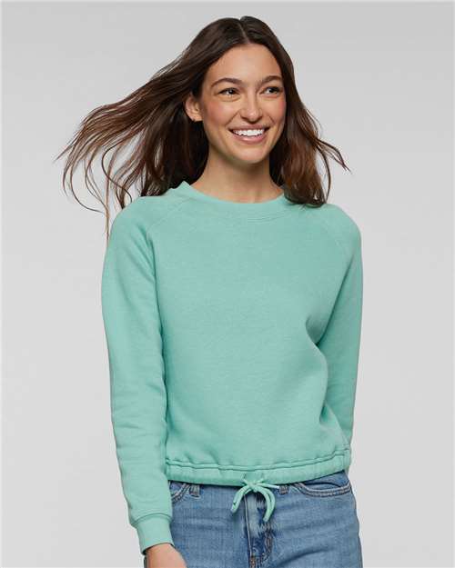 Women's Relaxed Boxy Crewneck Sweatshirt - 3528