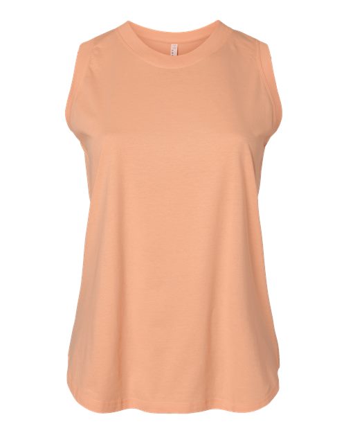 Women's Curvy Relaxed Fine Jersey Tank - 3892