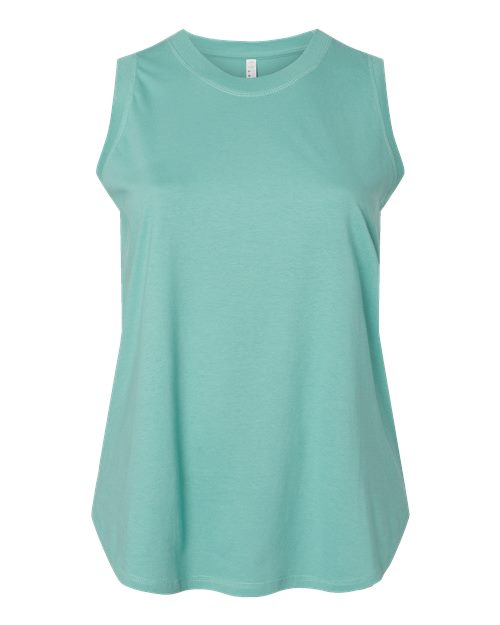 Women's Curvy Relaxed Fine Jersey Tank - 3892