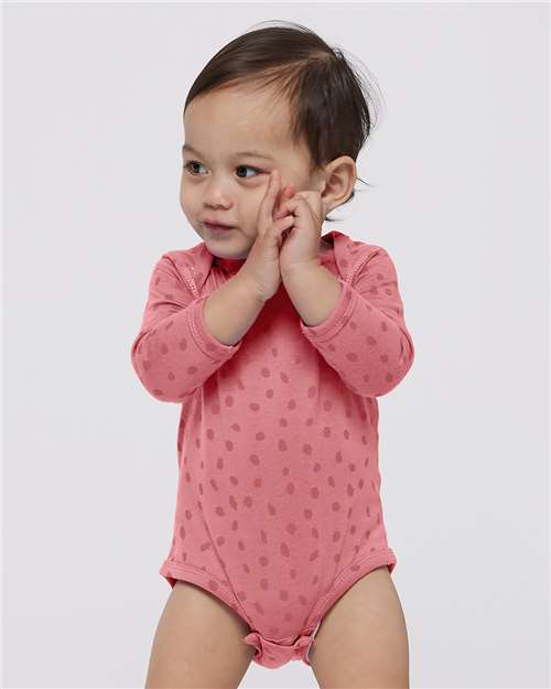 Infant Fine Jersey Long Sleeve Bodysuit - 4421