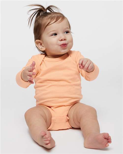 Infant Fine Jersey Long Sleeve Bodysuit - 4421