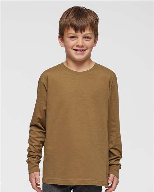 Youth Fine Jersey Long Sleeve Tee - 6201