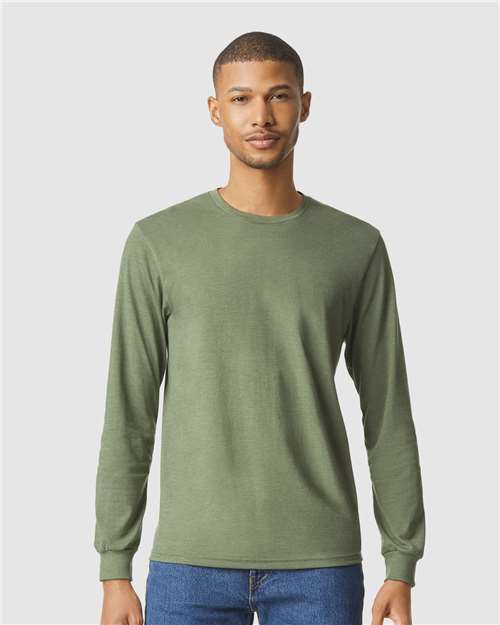 Unisex Softstyle® CVC Long Sleeve T-Shirt - 64440CVC