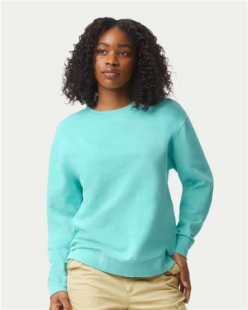 Unisex Garment-Dyed Lightweight Crewneck Sweatshirt - 1466
