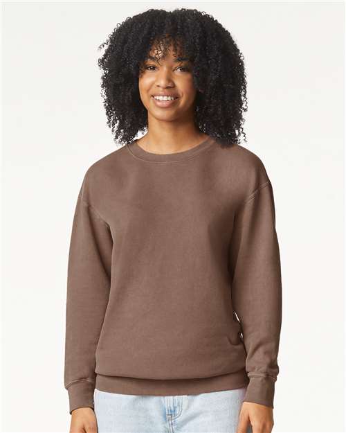 Unisex Garment-Dyed Lightweight Crewneck Sweatshirt - 1466