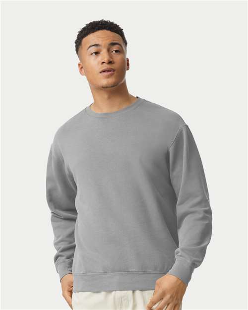 Unisex Garment-Dyed Lightweight Crewneck Sweatshirt - 1466