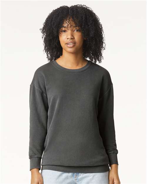 Unisex Garment-Dyed Lightweight Crewneck Sweatshirt - 1466