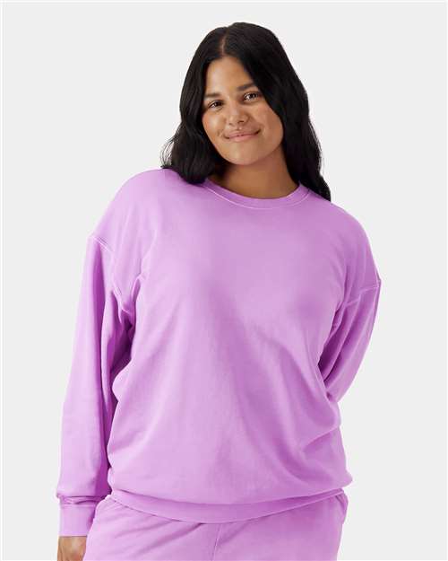 Unisex Garment-Dyed Lightweight Crewneck Sweatshirt - 1466