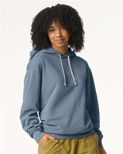 Unisex Garment-Dyed Lightweight Hooded Sweatshirt - 1467