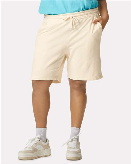 Unisex Garment-Dyed Lightweight Sweat Shorts - 1468