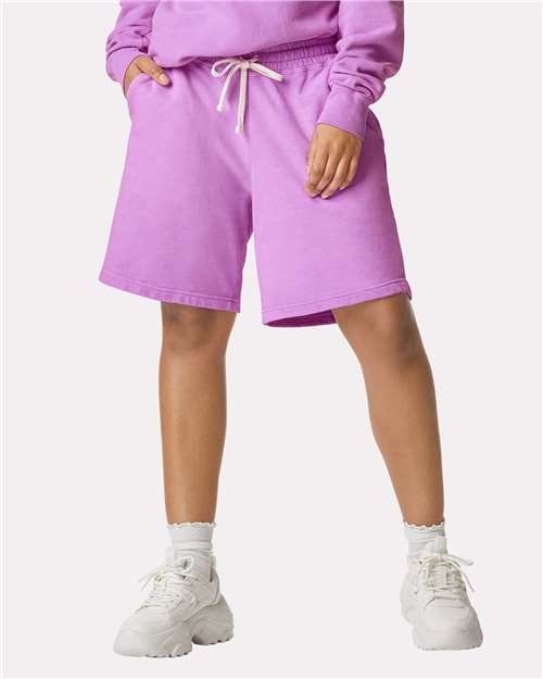 Unisex Garment-Dyed Lightweight Sweat Shorts - 1468