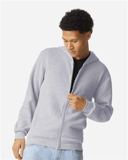 Unisex ReFlex Fleece Full-Zip Hoodie Sweatshirt - RF497