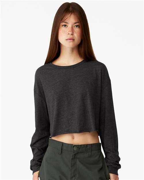 Women's FWD Fashion Crop Long Sleeve Tee - 6501