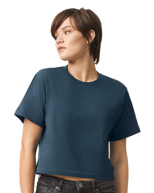 Women's Fine Jersey Mid-Length Boxy Tee - 102