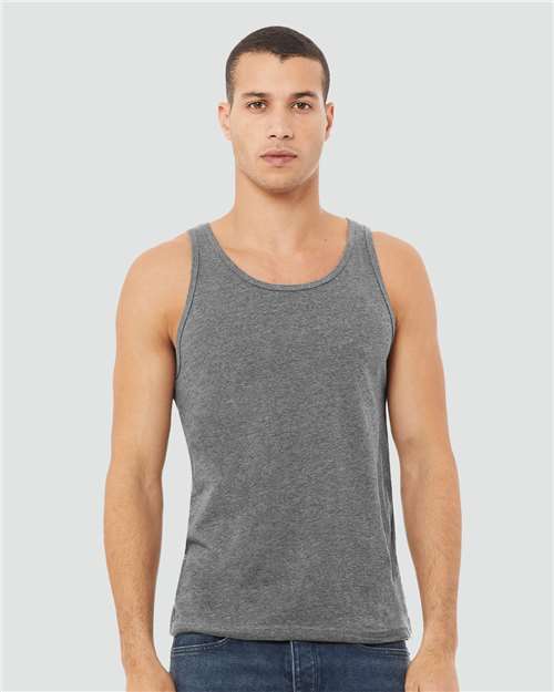 Unisex Heather CVC Tank - 3480CVC