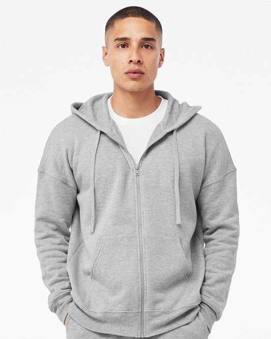 Unisex Sponge Fleece DTM Full-Zip Hoodie Sweatshirt - 3759