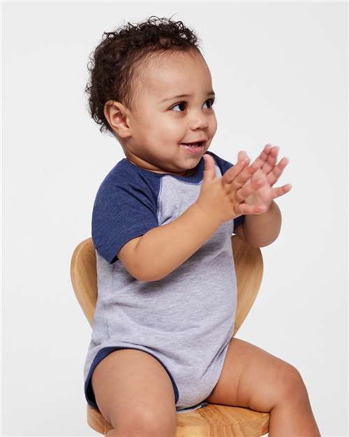 Infant Baseball Fine Jersey Bodysuit - 4430