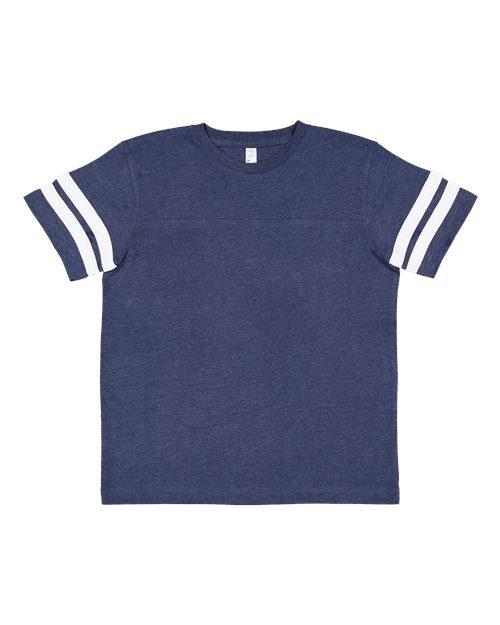 Youth Football Fine Jersey Tee - 6137
