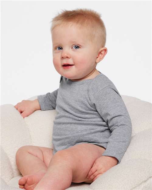 Infant Fine Jersey Long Sleeve Bodysuit - 4421