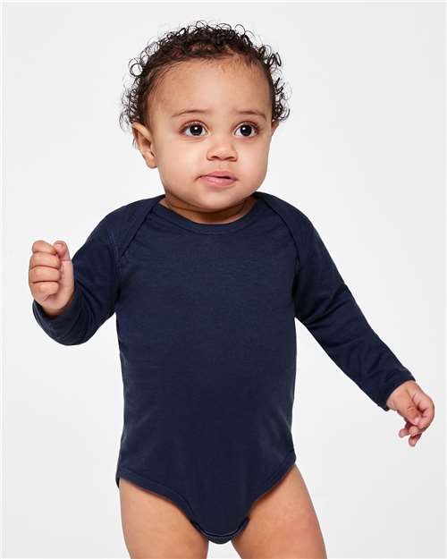 Infant Fine Jersey Long Sleeve Bodysuit - 4421