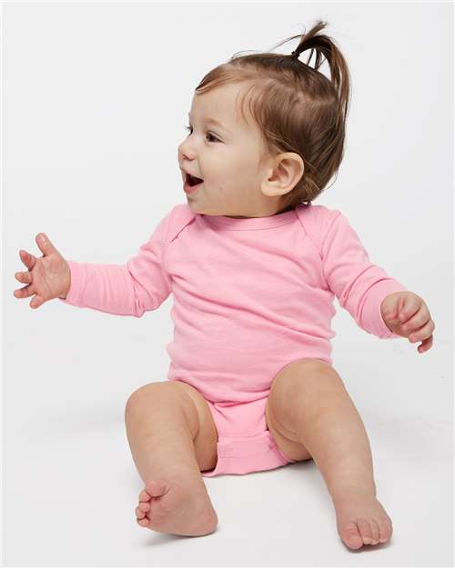 Infant Fine Jersey Long Sleeve Bodysuit - 4421