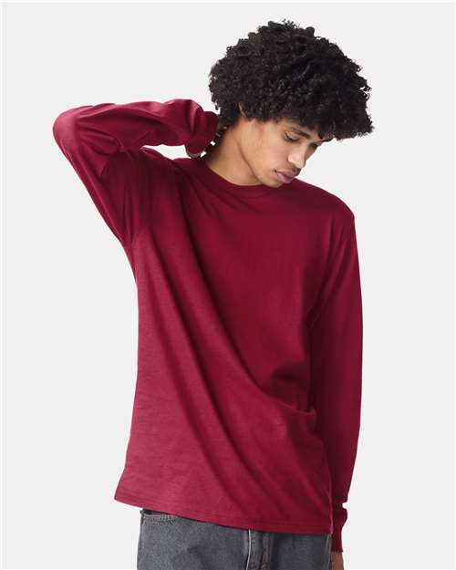 Unisex Fine Jersey Long Sleeve Tee - 2007