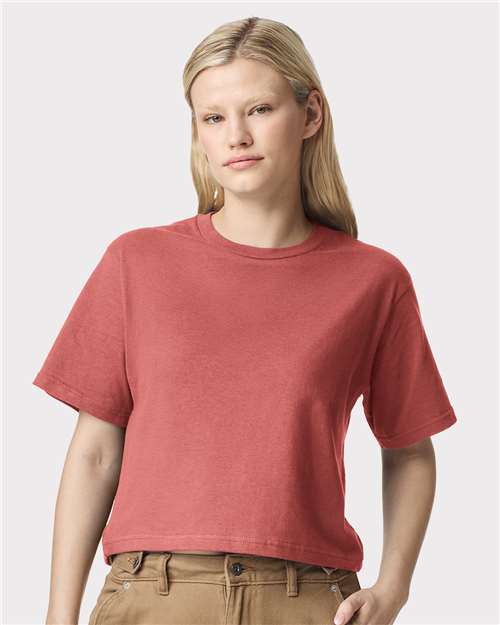 Women's Fine Jersey Mid-Length Boxy Tee - 102