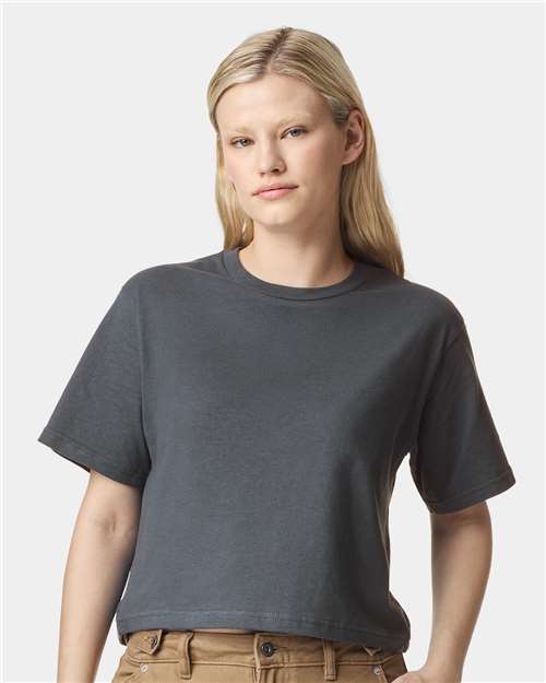 Women's Fine Jersey Mid-Length Boxy Tee - 102