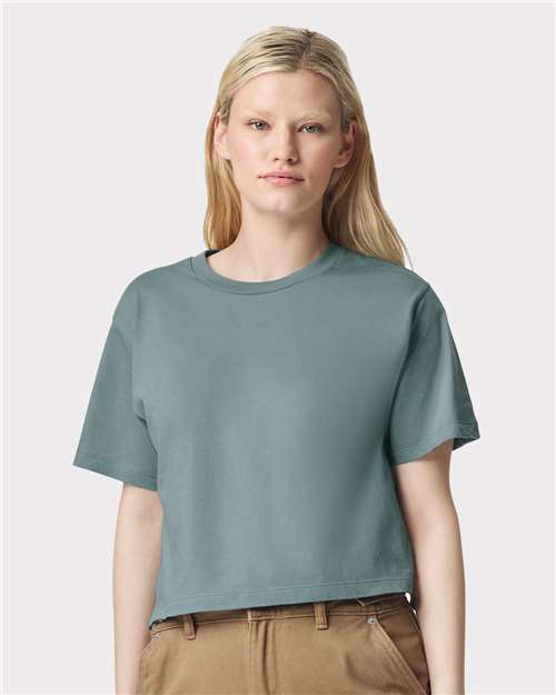 Women's Fine Jersey Mid-Length Boxy Tee - 102
