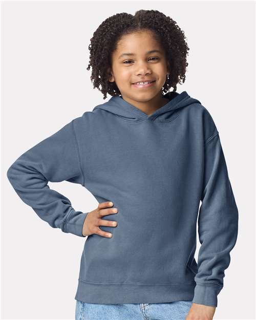 Youth Garment-Dyed Lightweight Hooded Sweatshirt - 1467Y
