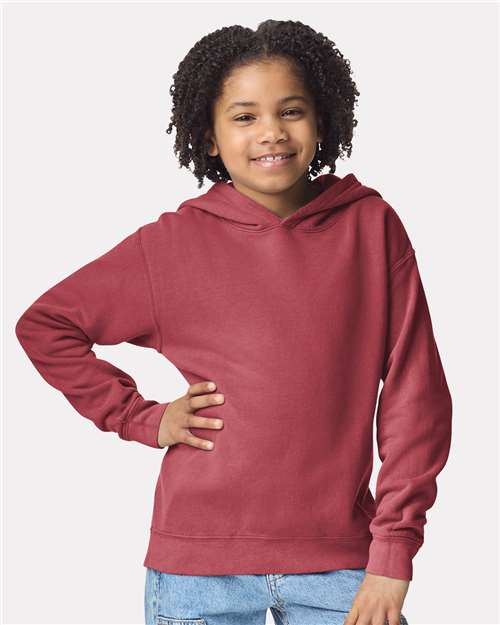 Youth Garment-Dyed Lightweight Hooded Sweatshirt - 1467Y
