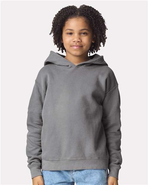 Youth Garment-Dyed Lightweight Hooded Sweatshirt - 1467Y
