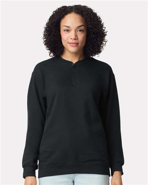 Unisex Softstyle® Midweight Quarter-Zip Sweatshirt - SF008
