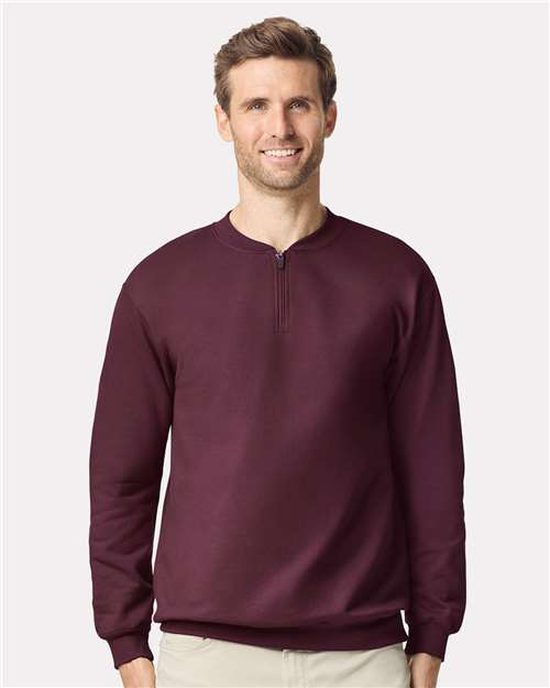 Unisex Softstyle® Midweight Quarter-Zip Sweatshirt - SF008