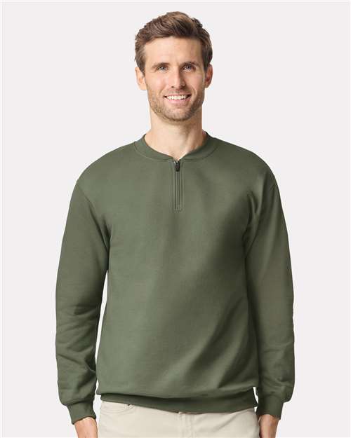 Unisex Softstyle® Midweight Quarter-Zip Sweatshirt - SF008