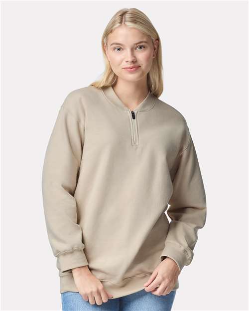 Unisex Softstyle® Midweight Quarter-Zip Sweatshirt - SF008