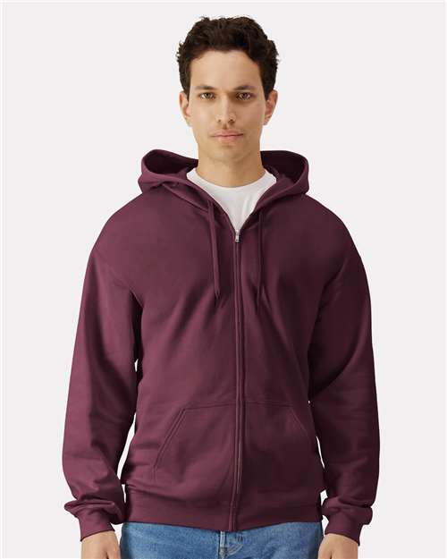 Unisex Softstyle® Full-Zip Hooded Sweatshirt - SF600