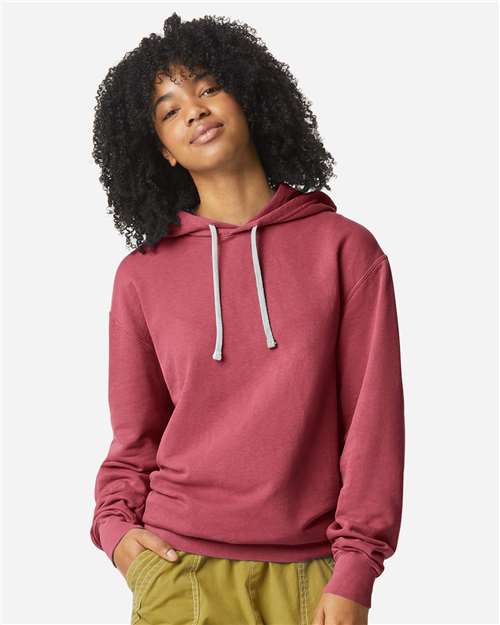 Unisex Garment-Dyed Lightweight Hooded Sweatshirt - 1467
