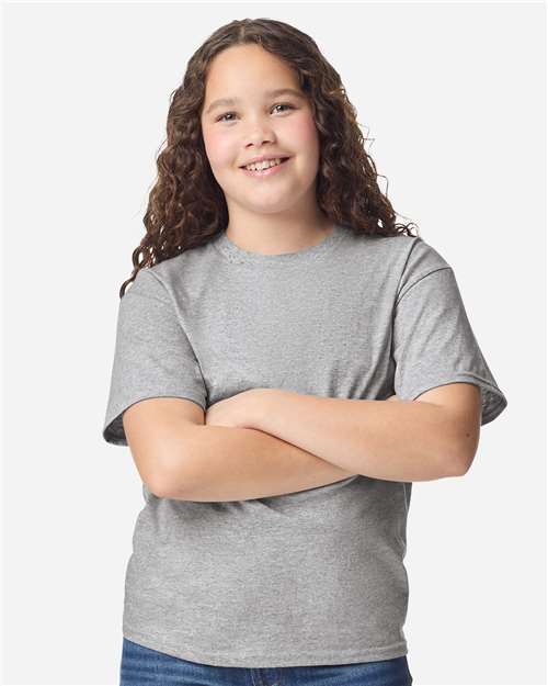 Youth Light Cotton T-Shirt - 3000B