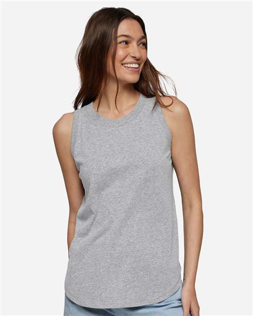 Women's Relaxed Fine Jersey Tank - 3592